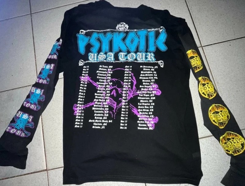 Exclusive!! OSAMASON Psykotic US Tour 2025 New Merch Long Sleeve Size S-5XL gallery