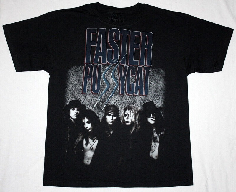 New! Faster Pussycat Band Members Shirt Unisex Concert S to 5XL EL190