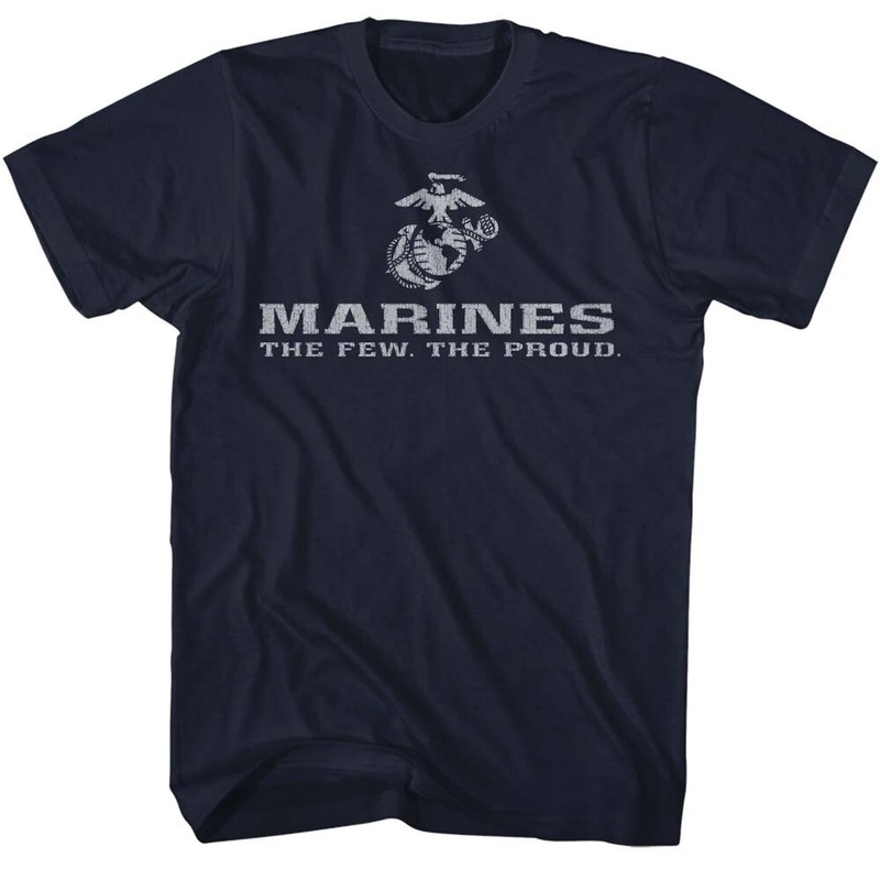 United States Armed Forces U.S. Marines The Few The Proud Logo Men’s T Shirt