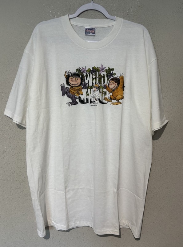 Vintage 90’s Where The Wild Things Are T-Shirt XL Single Stitch YY8