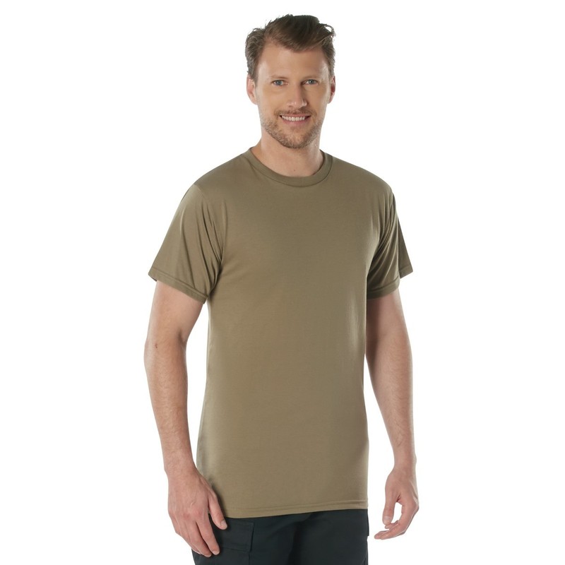 ROTHCO AR 670-1 COYOTE BROWN T-SHIRT LG (MWA000200)