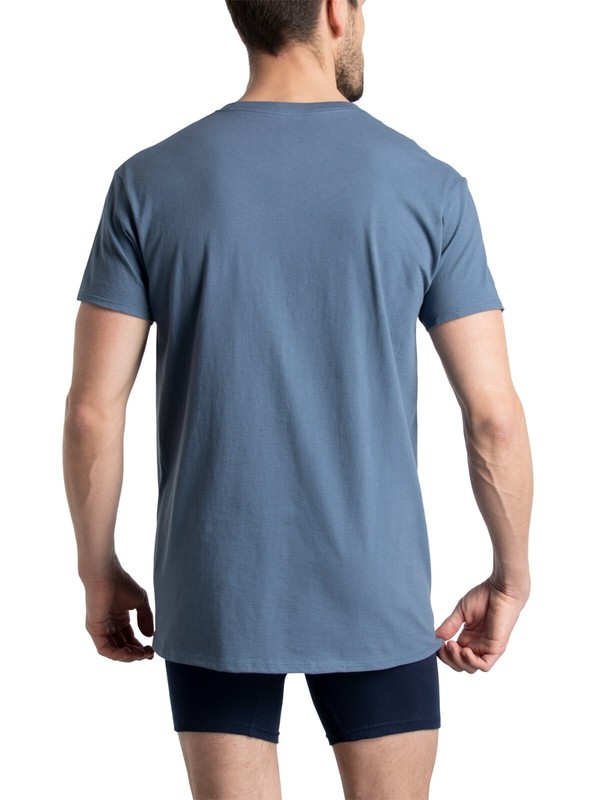 6 Pack Fruit of the Loom Men's Crew T-Shirt Undershirts Super Value Cotton S-3XL gallery
