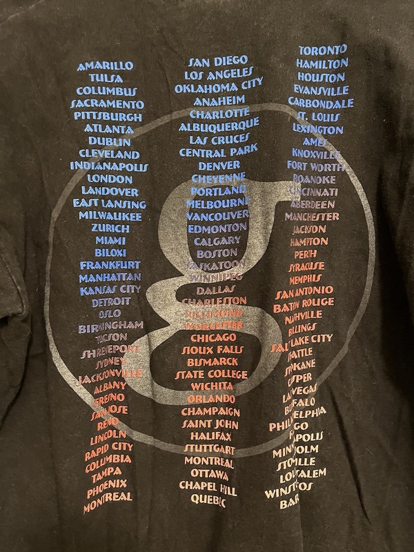 Vintage Garth Brooks Fresh Horses Concert T-Shirt Size L Shirt gallery