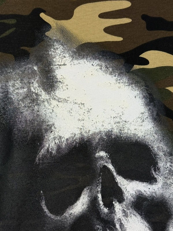 Vintage Sodom Agent Orange Camouflage Military Thrash Metal Band T-Shirt XXL 2XL gallery