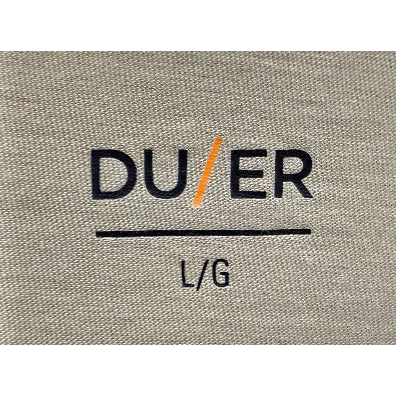 DUER Men's The Only Tee Casual Soft Lightweight Quick Drying Preppy Tuck Untuck gallery