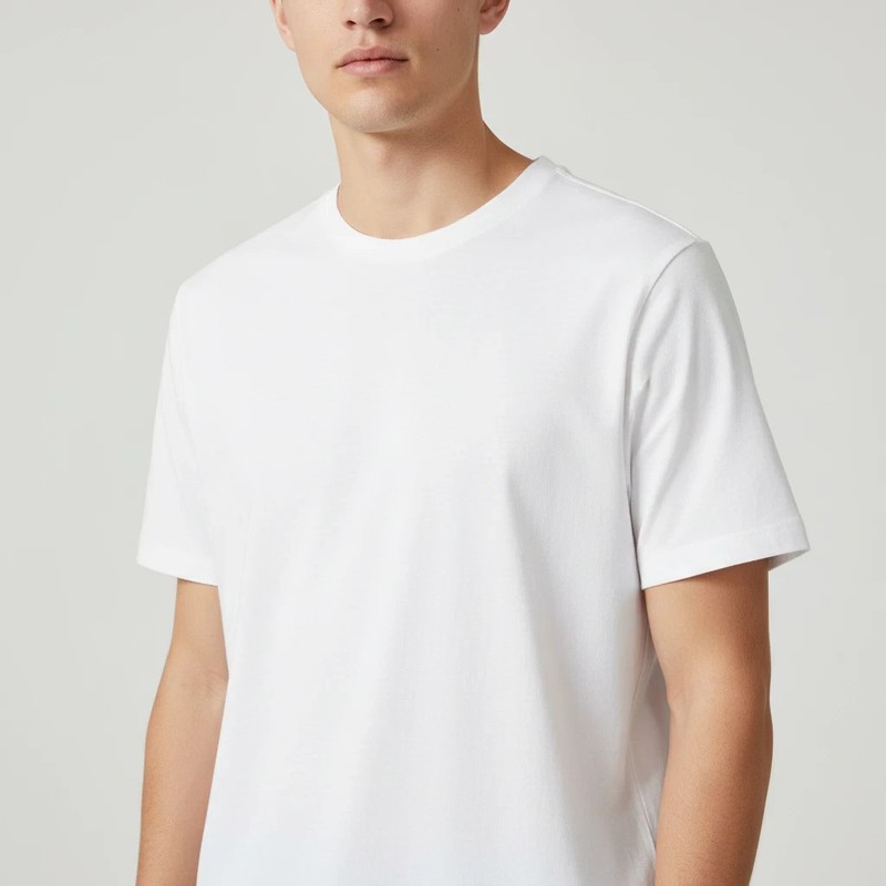 6 PCS Men's Loose Fit Oversized Heavyweight Cotton T-Shirt Short Sleeve (S-3XL) gallery