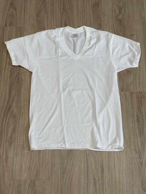 Vintage Single Stitch 70s Sears Golden Comfort Pima Cotton Blend T-Shirt L 42-44