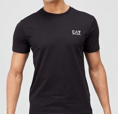Emporio Armani EA7 Men’s Casual Tee Cotton Crew Neck Short Sleeve Top