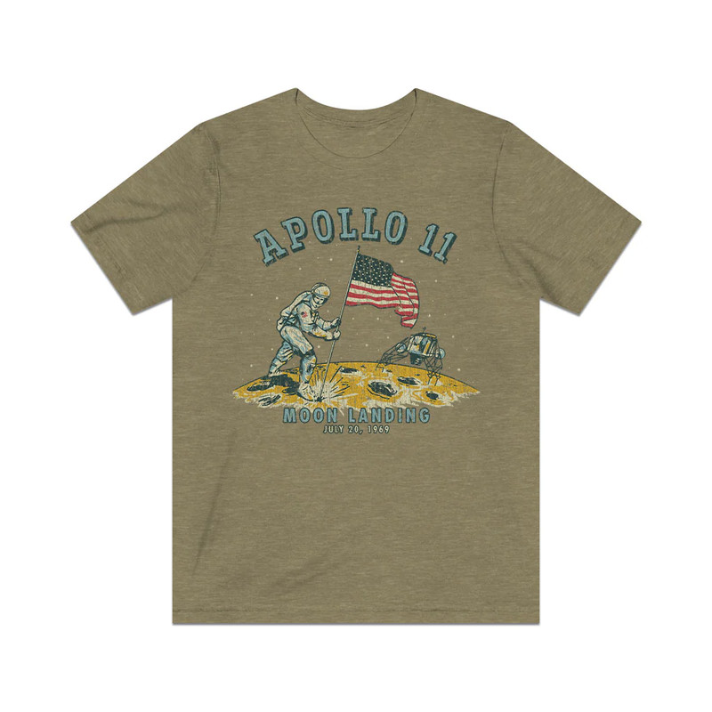 Apollo 11 Moon Landing 1969 Vintage Men's T-Shirt gallery