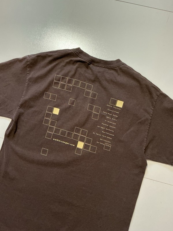 Walker Zanger American Modern Design Craft Artistry Tile Graphic Brown T-Shirt L gallery