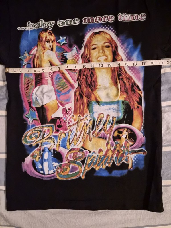 DBRUZE Britney Spears Music Pop Star Black T Shirt Size Small New Rare gallery