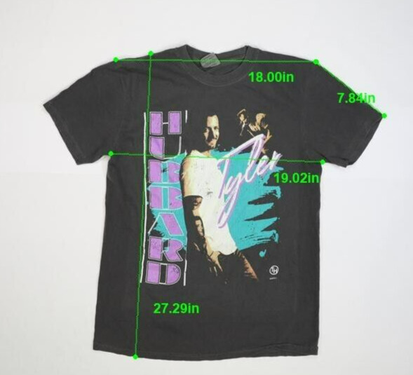 Tyler Hubbard FGL Throwback Charcoal Grey Concert Tee Short Sleeve T-Shirt M gallery