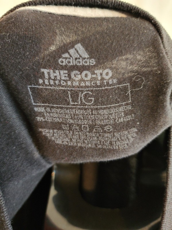 Adidas The Go To Tee Men's Black Size Large gallery