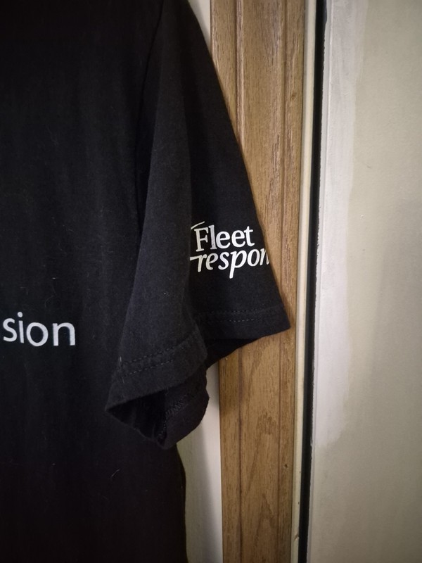Gildan Unisex Fleet Response Diversity & Inclusion Short Sleeve T-Shirt Sz M VG! gallery