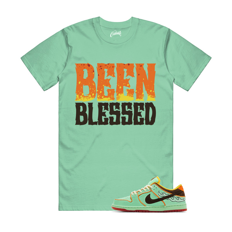 Dunk Rodeo Tourmaline Baroque Brown Monarch Yellow Orange Red T Shirt Match BB