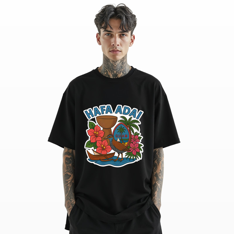 Guam Island Culture Graphic T-Shirt | Tropical Pacific Heritage Tee A537 gallery