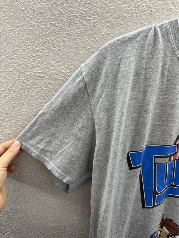 Space Jam Mens T-Shirt Size XL Gray Short Sleeve Looney Tunes TuneSquad gallery