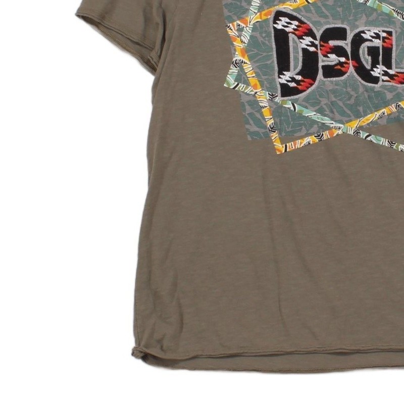 Desigual T-Shirt Mens Size 2XL Green Graphic Short Sleeve gallery