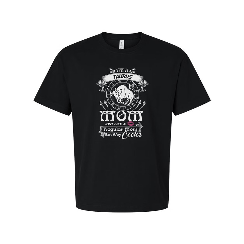 Taurus Zodiac Unisex Graphic Tee With Crest Emblem And Playful Quote Design For