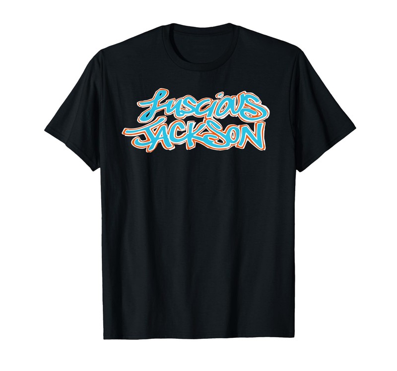 Luscious Jackson tee shirts OFFICIAL original graffiti logo T-Shirt