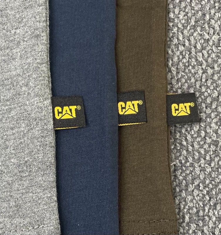 Caterpillar Relaxed Fit Short Sleeve T-Shirt Blue, Gray or Brown NWT gallery