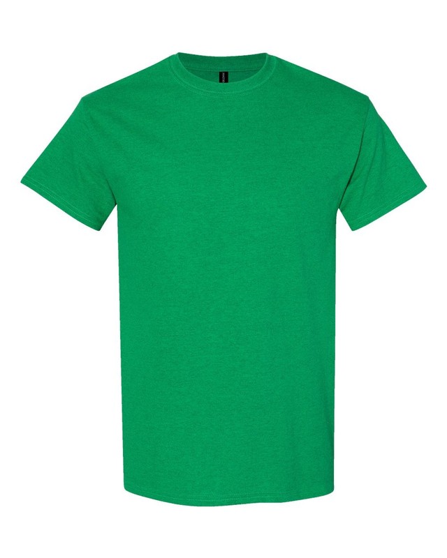 Gildan Mens G500 Solid Heavy Cotton Blank Plain Short Sleeve Casual Fit T-Shirt