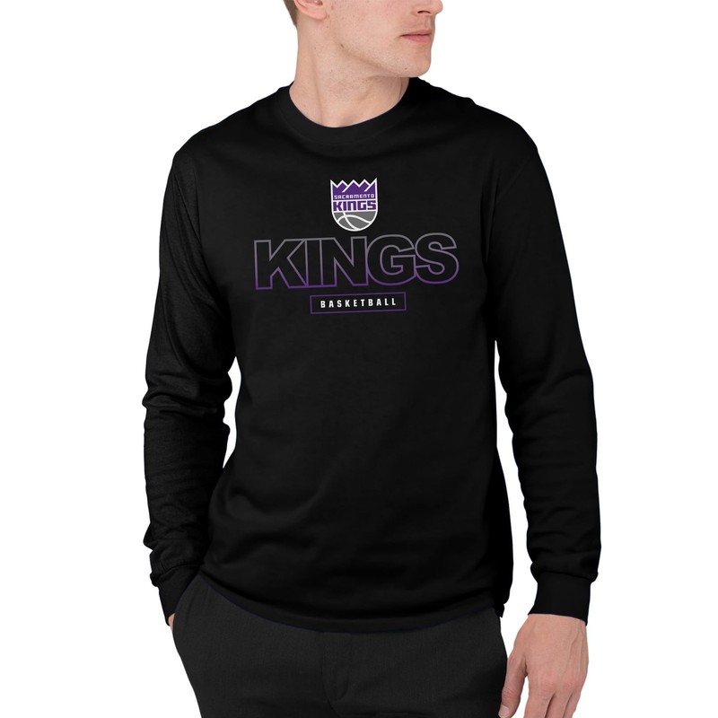Junk Food Sacramento Kings Nba Fade Away – Officially Licensed Adult Long