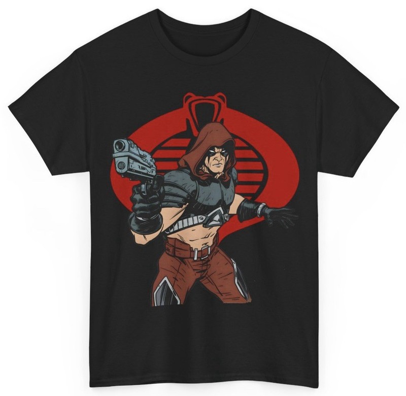 Zartan T Shirt – Cobra 80’s GI Joe Cartoon Art Tee – New
