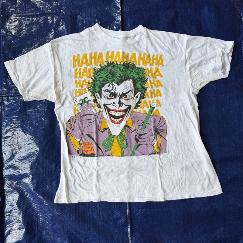 Vintage Joker Stanley Desantis Inc T Shirt Dc Comics Single Stitch