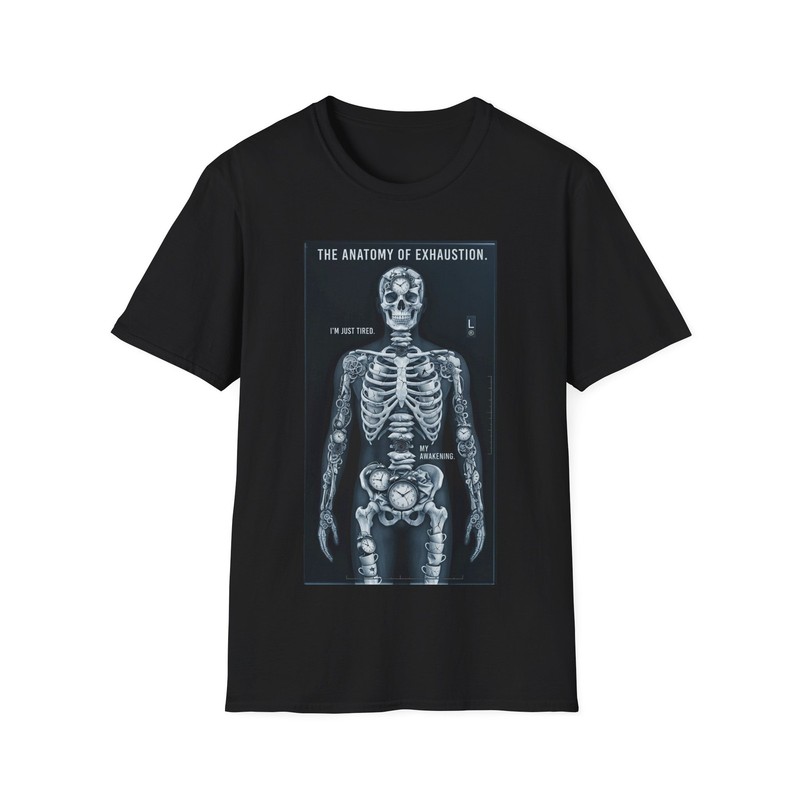 The Anatomy of Exhaustion X-Ray Skeleton T-Shirt | I’m Just Tired