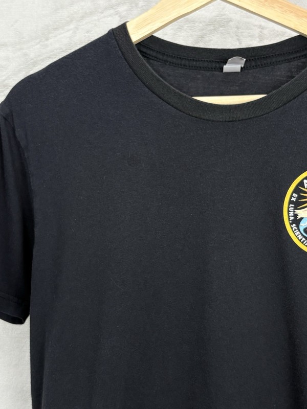 Apollo 13 50 Year Anniversary T Shirt Black NASA Space Mission Mens Medium M gallery