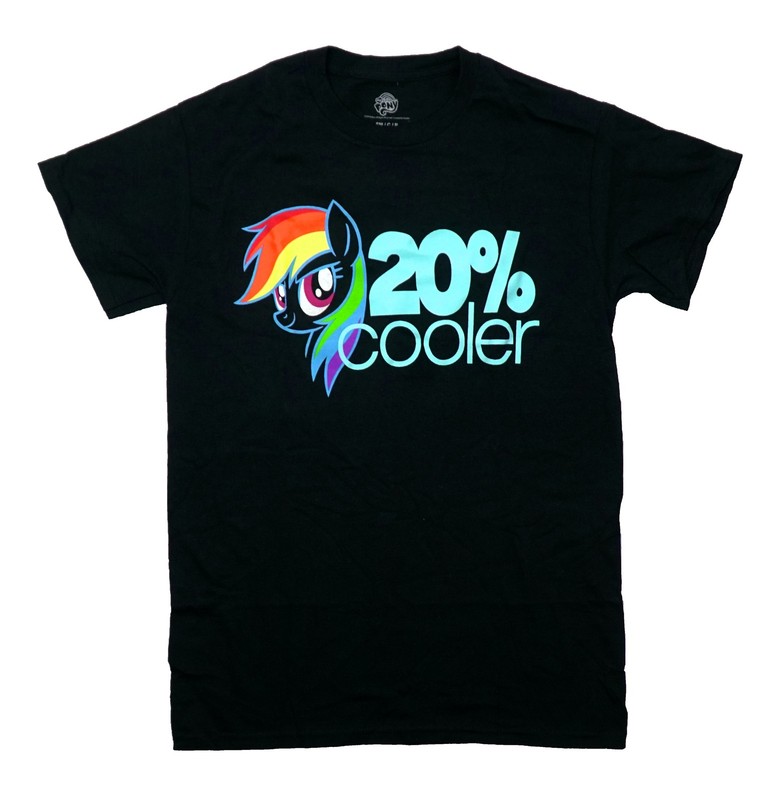 My Little Pony New Adult T-Shirt – Rainbow Dash 20% Cooler