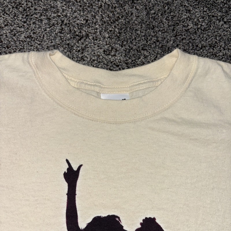 Vintage Tina Turner T-Shirt White Size Large Light Tan Anvil Tag Music 90’s gallery