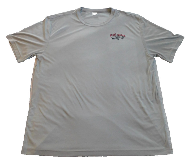 Fish Skinz Performance Shirt Mens Size 2XL Cool Dry Fit Fishing Short Sleeve gallery