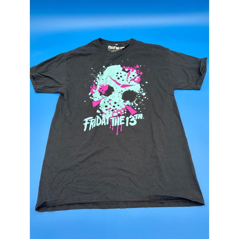 Friday The 13th Jason Voorhees Hockey Mask – Horror – Graphic Tee – Splatter