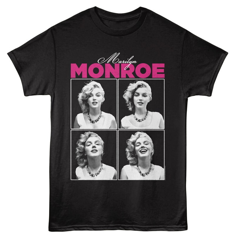 Marilyn Monroe Photo Shoot Multi Portrait Men’s T Shirt