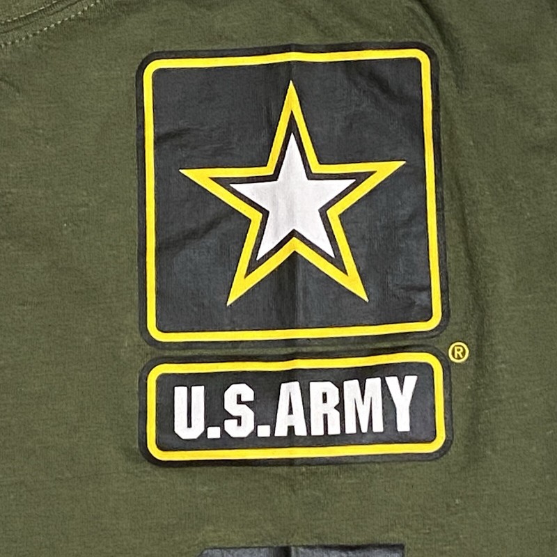 NWT Official US Army Licensed Logo Long Sleeve T-Shirt Green Men’s Size L