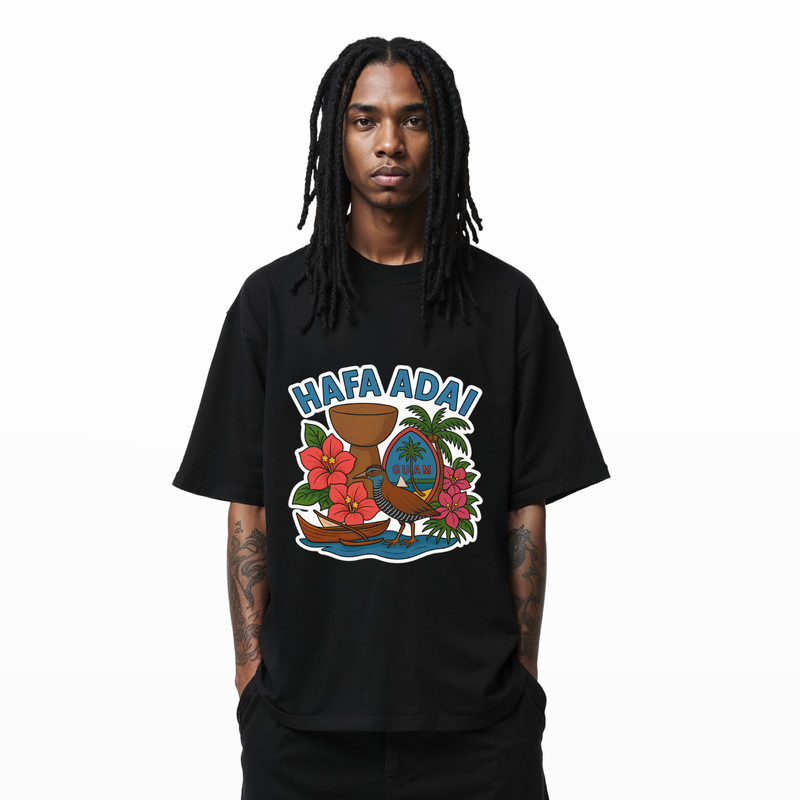Guam Island Culture Graphic T-Shirt | Tropical Pacific Heritage Tee A537 gallery