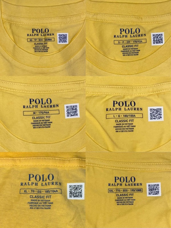 Polo Ralph Lauren Classic Fit Short Sleeve Cotton T shirt Yellow Men’s Sizes gallery
