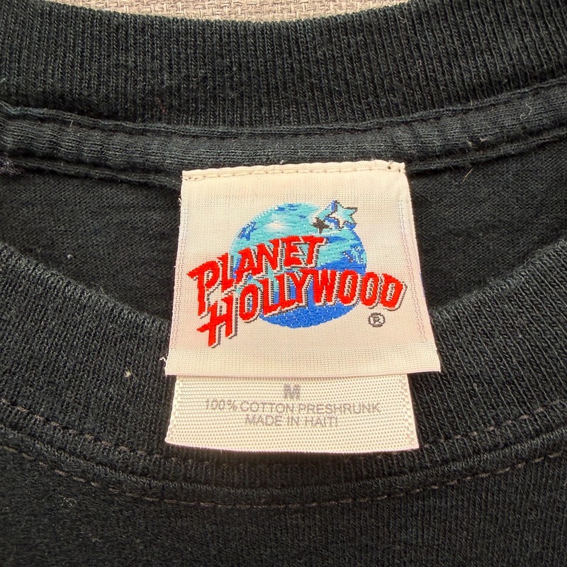 Vtg Y2K Planet Hollywood T Shirt Mens M New York Ink Tattoo Heart Knife Gtaphic gallery