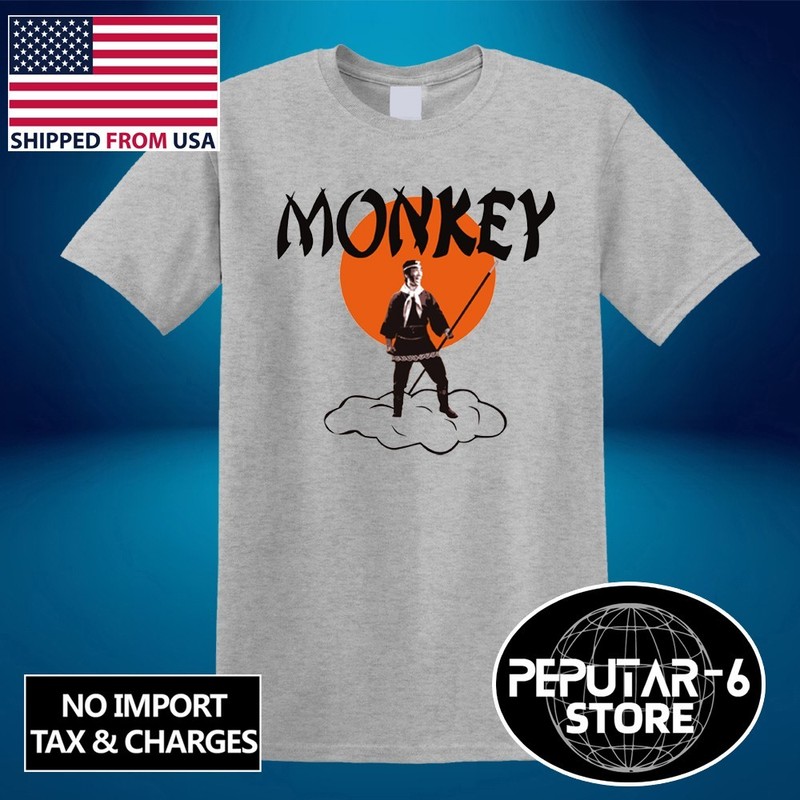Monkey Magic Movie TV Show Men’s Grey Size S-5XL