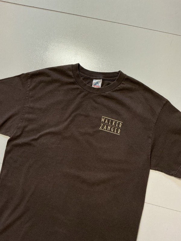 Walker Zanger American Modern Design Craft Artistry Tile Graphic Brown T-Shirt L gallery