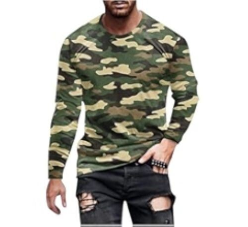 Jockey Camouflage Stretch Long Sleeve XL Thermals Shirt Outdoor Hunting Casual