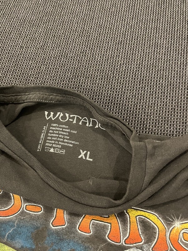 Wu-Tang Clan Earth Logo Black Hip Hop Size XLarge gallery