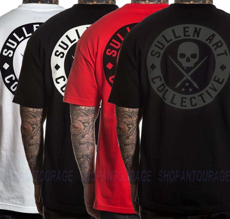 Sullen Classic Standard Fit SCM3008 New Short Sleeve T-shirt For Men | 4 Colors