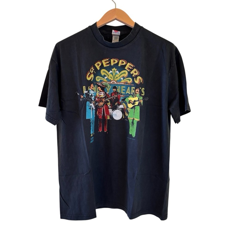 1992 Vtg Beatles Sgt Peppers Lonely Hearts Single Stitch Shirt Reprint Size XL