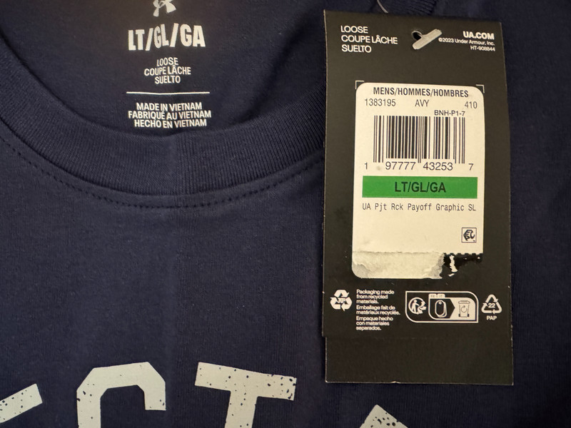 Under Armour Project Rock Payoff Tank Top Sleeveless Men Sz LT / 3XLT / 4XLT New gallery