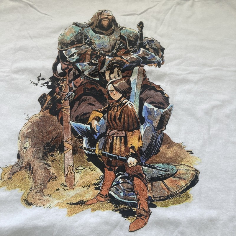 Arya and the Hound Men's T-Shirt 3XL White Graphic Cotton gallery