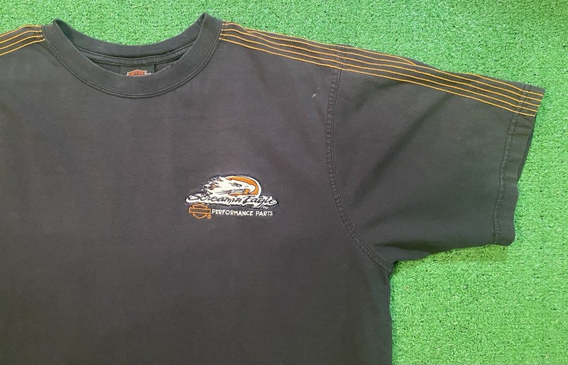 Harley-Davidson T Shirt Tee Mens XL Short Sleeve Screaming Eagle Biker Road VTG