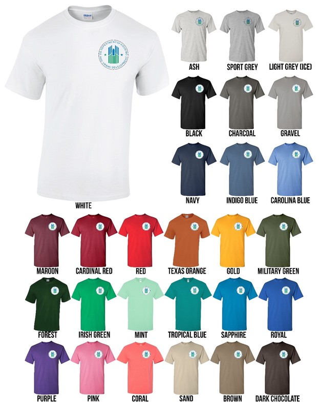 US Department of Housing and Urban Development Seal Shirt HUD – NEW